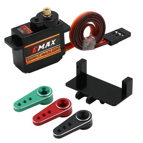 Emax ES08MA II 12g Analog Metal Gear Servo With Mount 15T Arm For RC