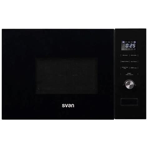 Svan SMWI2800DGN 20L Microondas C Grill Cristal Negro Dig Integracion Inox