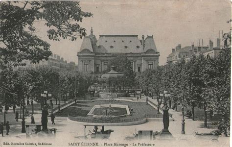 Saint Etienne Pr Fecture Place Jean Jaur S Carte Postale Ancienne