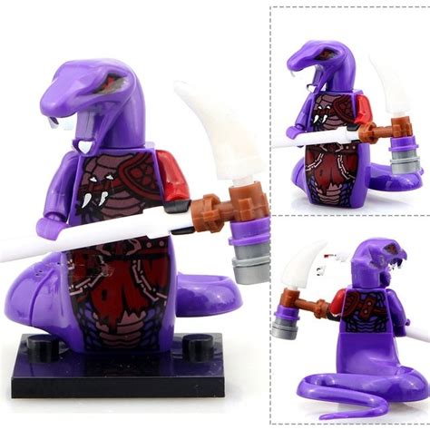 Purple Serpentine Ninjago Lego Minifigure Toys