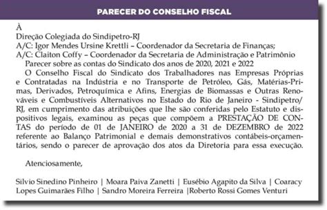 Assembleia De Prestação De Contas Relativas Aos Anos De 2020 2021 E 2022