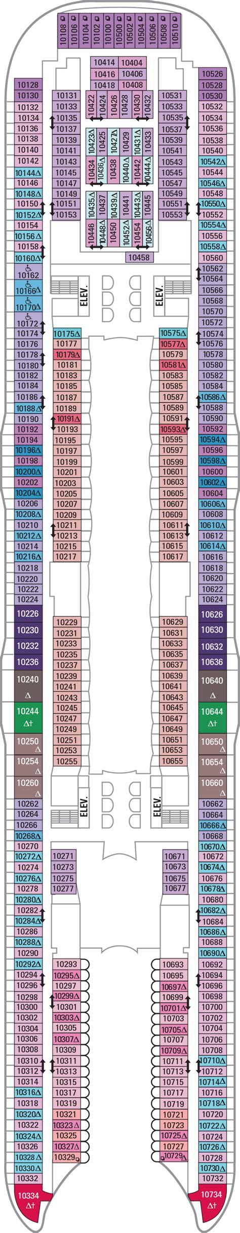 Royal Caribbean Symphony Of The Seas Floor Plan Floorplans Click