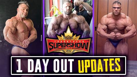 LIVE Toronto Pro Supershow 2023 LAST MINUTE Physique Updates YouTube