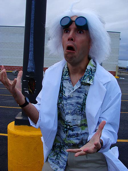 Doc Brown Back To The Future Costume