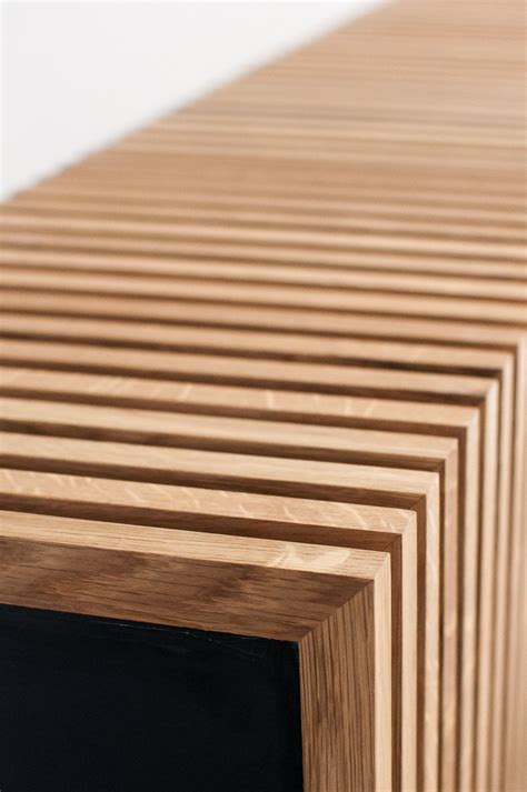 Close Up Of White Oak Slats For Electric Fireplace Beardbrothers