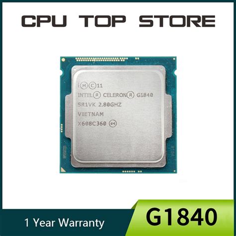 Intel Celeron G1840 2 8GHz 2M Cache Dual Core CPU Processor SR1VK SR1RR