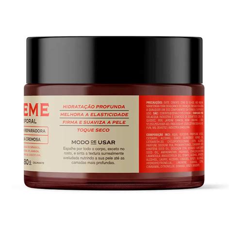 Melhor Creme Corporal Masculino - Creme Corporal Masculino Amadeirado Hidratante Firmador 280g Don ...