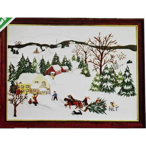 Crewel Embroidery Kits Christmas Etsy