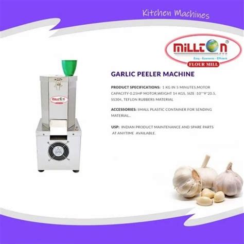 Garlic Peeling Machine Manufacturer from Rajkot