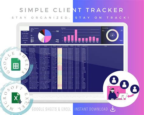 Client Tracker Excel Client Tracker Google Sheets Client Tracker