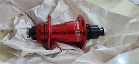 Chris King Boost Centerlock Hub Red Sports Equipment Bicycles