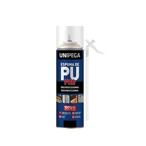 Espuma Expansiva PU Uso Profissional 750ml Unipega