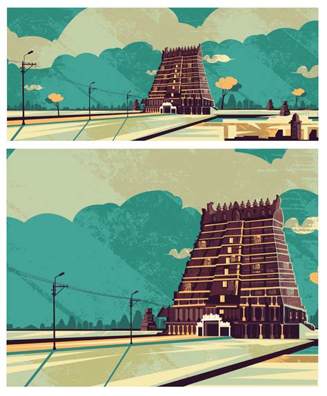 Sankarankovil Temple on Behance