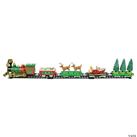 Northlight 22pc Battery Operated Lighted and Animated Christmas Train ...