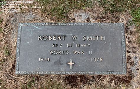 Robert W Smith 1914 1978 Find A Grave Memorial