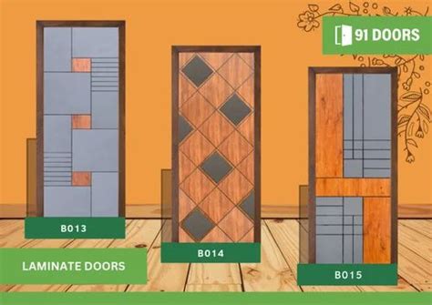 Pinewood Laminated Interior Doors For Home At Rs 210 Sq Ft In