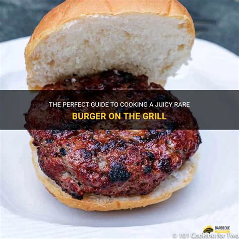 The Perfect Guide To Cooking A Juicy Rare Burger On The Grill Shungrill