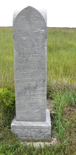 Olive Almira Lillibridge Park M Morial Find A Grave