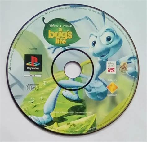 DISNEY PIXAR A BUGS Life PlayStation 1 PS1 PS2 Promo Disc 4 99