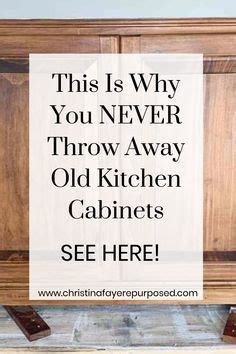 10 Fabulous Repurposing Ideas For Old Kitchen Cabinets Artofit