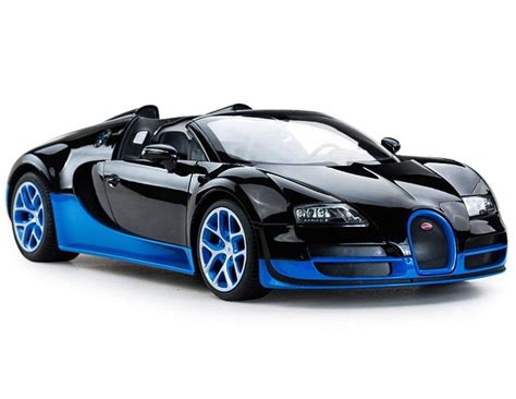 Rc Bugatti Veyron Grand Sport Vitesse Car Black Blue Btv Bb Toy