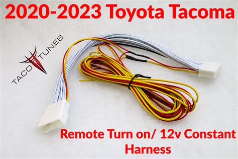 Toyota Tacoma Plug And Play Add A Subwoofer Harness Use With