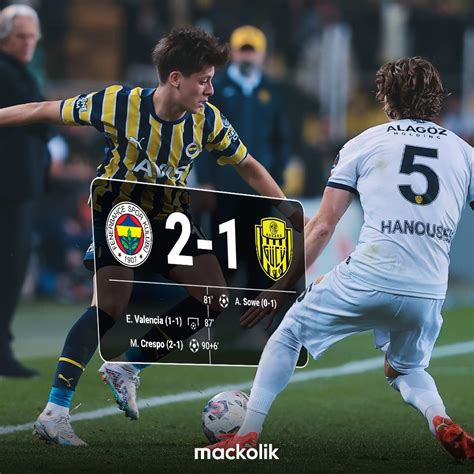 Mackolik On Twitter Fenerbah E Ye Galibiyeti Son Dakikalarda Crespo