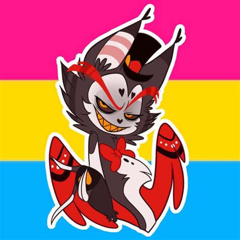 Pan Husk Icon Queer Pride Flag Favorite Cartoon Character Pansexual