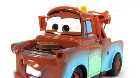 Disney Pixar Cars2 Toys Rc Champion Series Tow Mater Toy Review Youtube