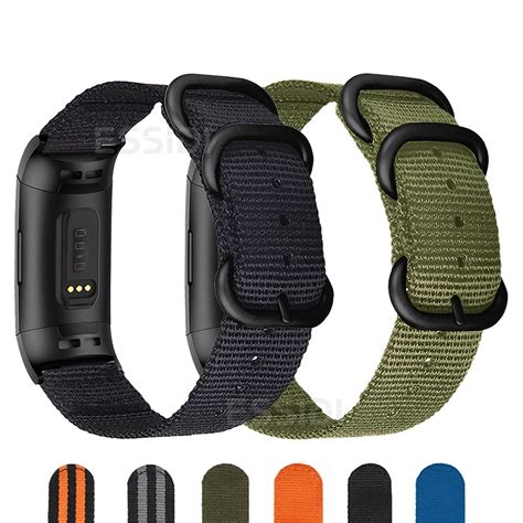 Essidi Correa Deportiva De Nailon Para Fitbit Charge Repuesto