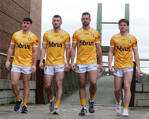 Fibrus Unveiled As Antrim Gaa Official Sponsor The Saffron Gael