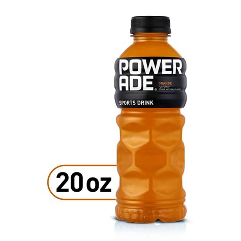 Powerade Orange Ion4 Electrolyte Enhanced Fruit Flavored Sports Drink