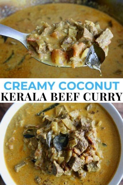 Spicy Creamy Coconut Nadan Kerala Beef Curry Recipe