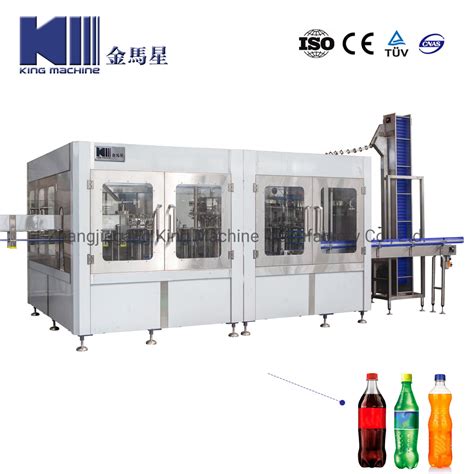 Automatic Carbonated Soft Drinks Liquid Filling Machine China