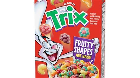 Trix Brings Back Its Classic Fruity Shapes From The 90s