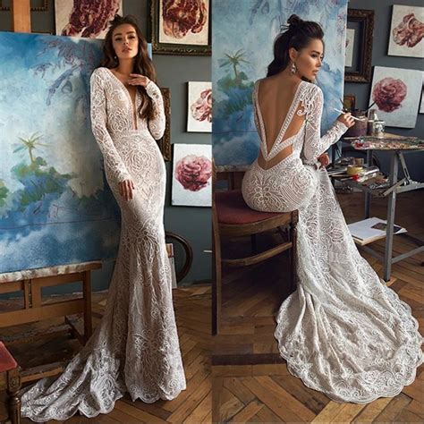 Sexy Crochet Wedding Dress