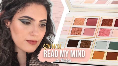 Get Ready With Me Probando La Paleta Read My Mind De Nabla Y