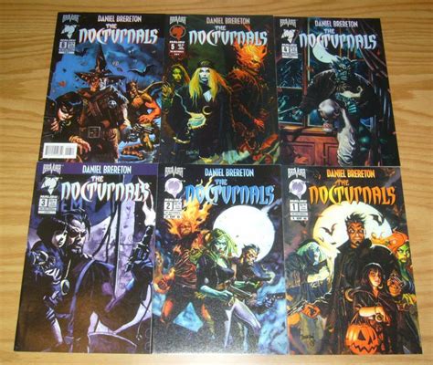 The Nocturnals 1 6 VF NM Complete Series Dan Brereton Malibu