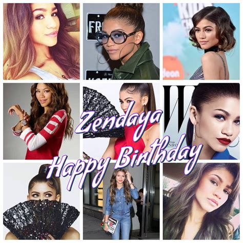 Zendaya S Birthday Celebration Happybday To