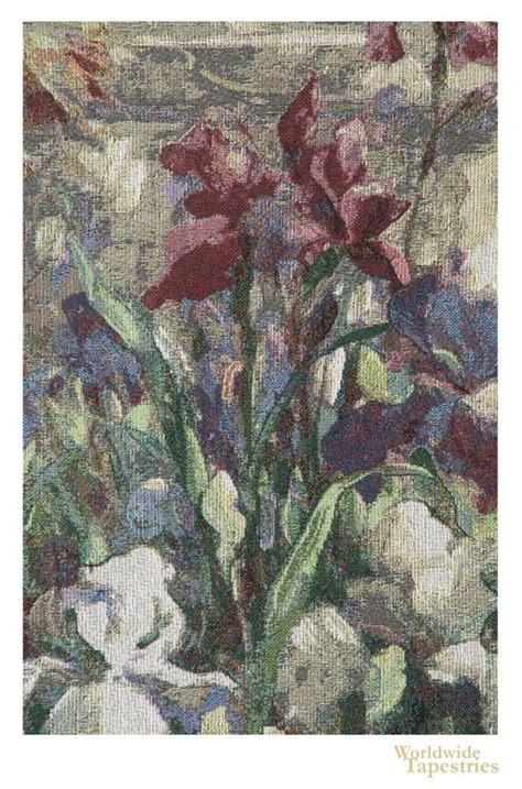 Ivy Column Floral Tapestries Worldwide Tapestries