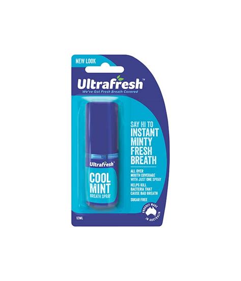 Ultrafresh Breath Spray Cool Mint 12ml Zoom Pharmacy