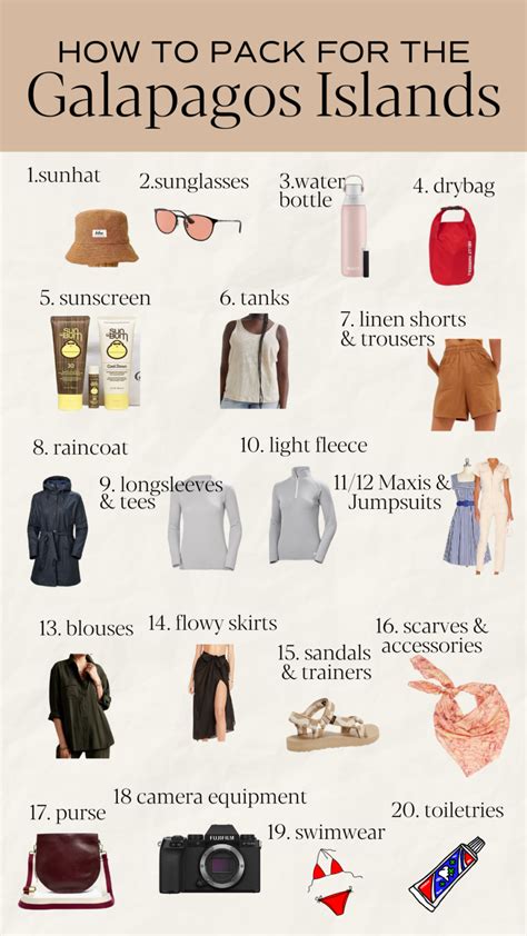 How To Pack For The Galapagos Islands Comprehensive Packing Guide