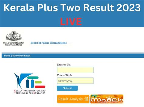 Keralaresults Nic In Kerala Plus Two Th Result Saphalam Link