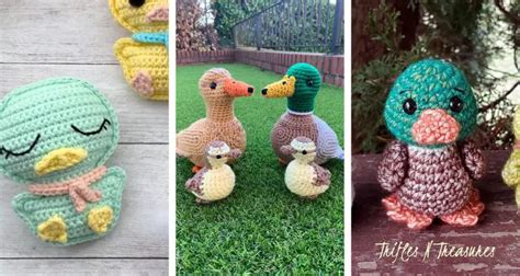 Quack Tastic Crochet Creations Duck Inspired Patterns For Donald