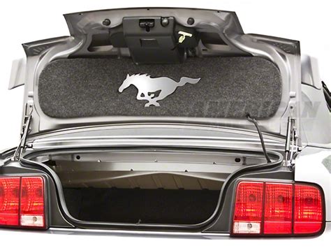 Trushield Mustang Trunk Lid Mat Mirror Pony 46221 05 09 All Free