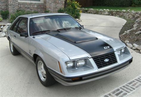 Silver 1983 Ford Mustang Gt Hatchback