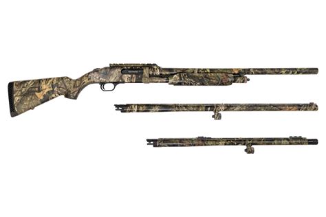 Mossberg 535 12 Gauge 3 Barrel Shotgun Combo With Mossy Oak Break Up