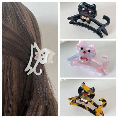 Acetic Acid Rhinestone Hair Clip Diamond Shark Clip Girl Ebay