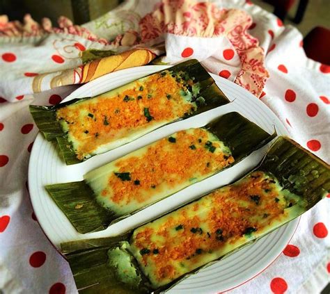 The Spices Of Life . . .: Bánh Nậm (Flat Steamed Rice Dumpling)