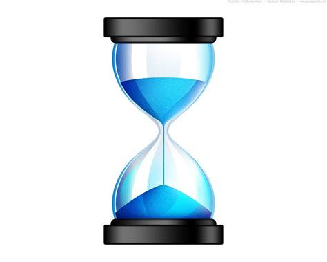 Sands Of Time PSD Hourglass Icon PSDgraphics